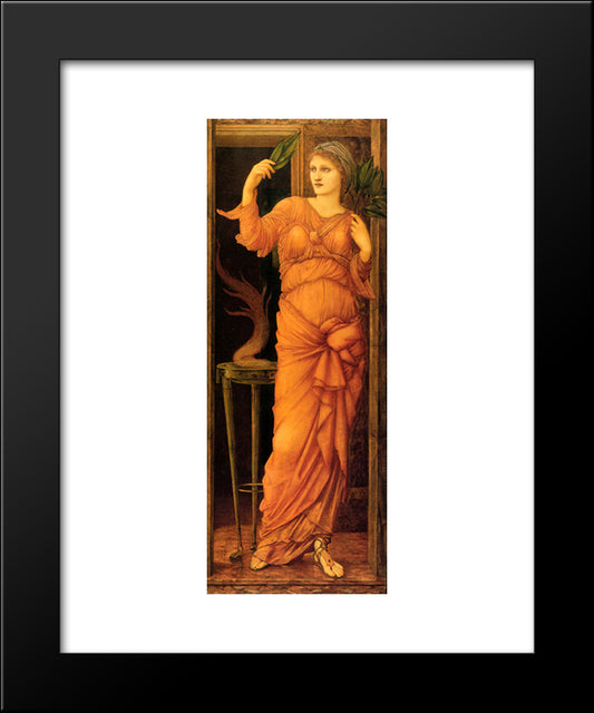 Sibylla Delphica 20x24 Black Modern Wood Framed Art Print Poster by Burne Jones, Edward