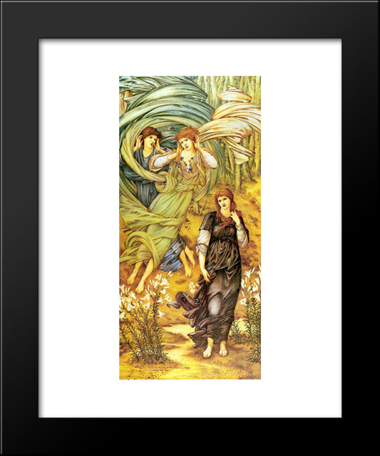 Spona De Libano 20x24 Black Modern Wood Framed Art Print Poster by Burne Jones, Edward