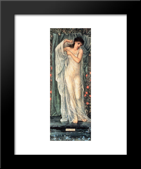 The Seasons, Summer 20x24 Black Modern Wood Framed Art Print Poster by Burne Jones, Edward