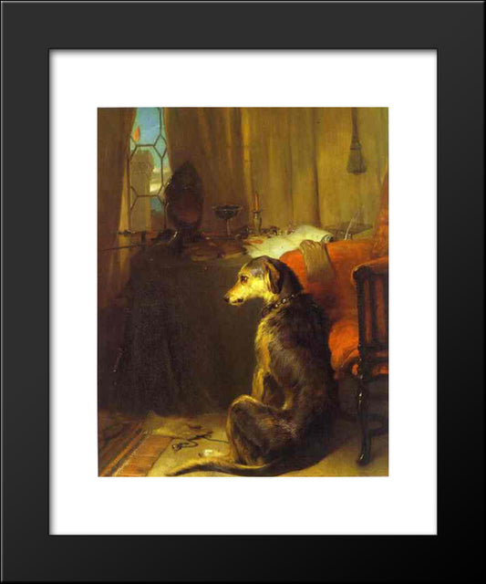 High Life 20x24 Black Modern Wood Framed Art Print Poster by Landseer, Edwin Henry