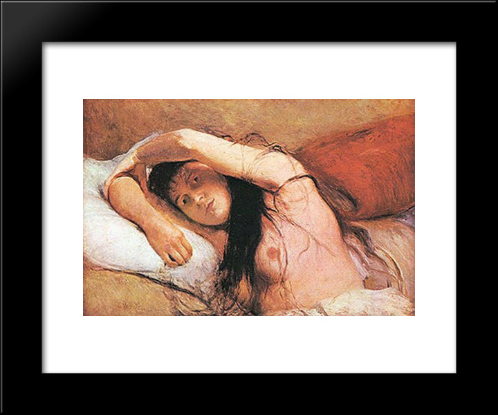 Unknown Title 20x24 Black Modern Wood Framed Art Print Poster by Visconti, Eliseu