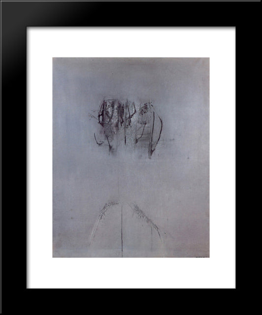 Waiting For That Dumb 20x24 Black Modern Wood Framed Art Print Poster by Scanavino, Emilio