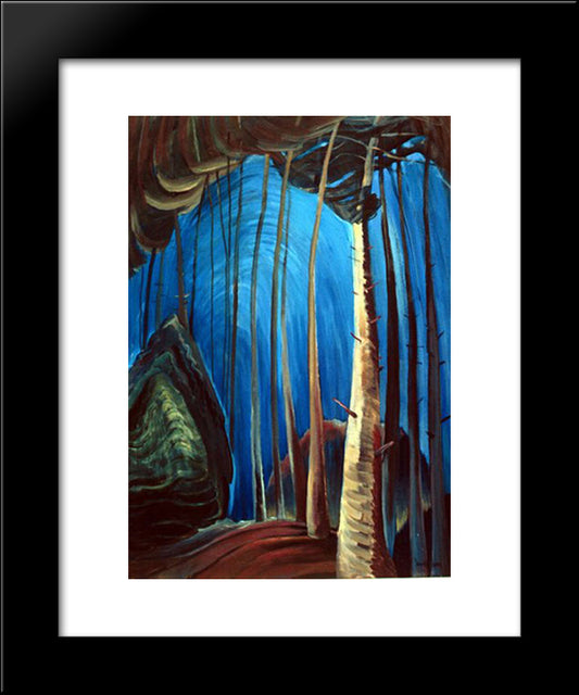 Blue Sky 20x24 Black Modern Wood Framed Art Print Poster by Carr, Emily