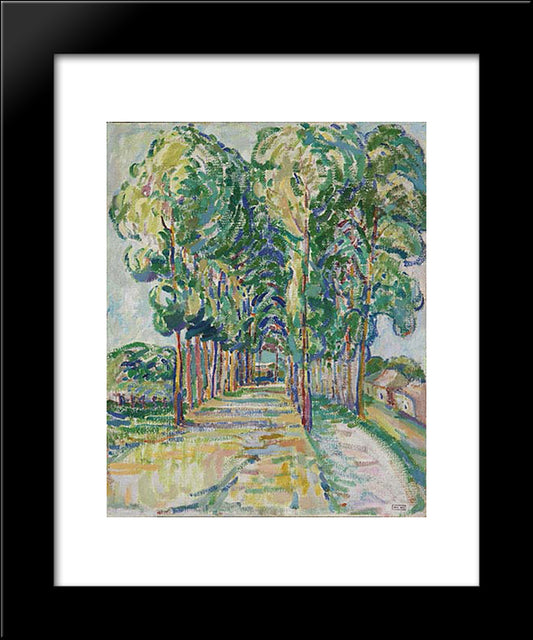 French Landscape 20x24 Black Modern Wood Framed Art Print Poster by Carr, Emily