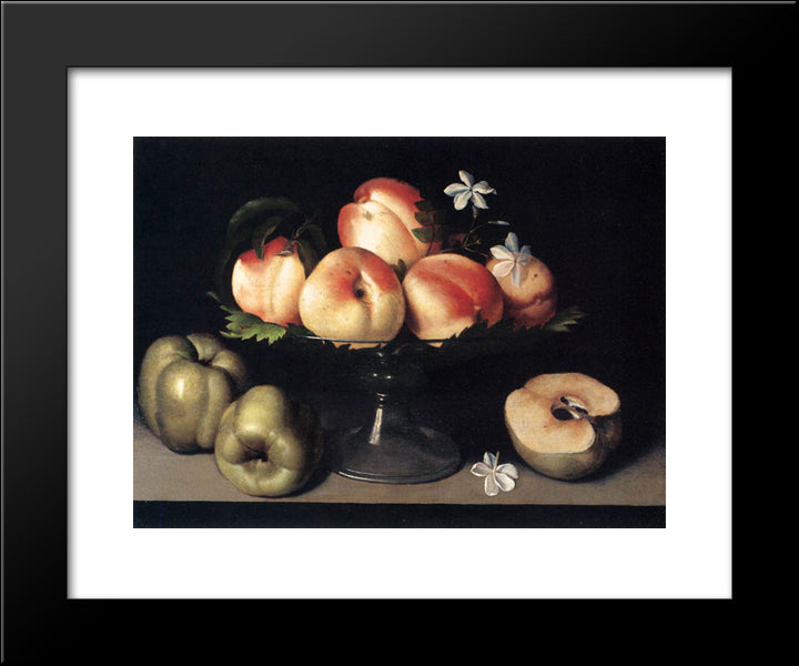 Still Life 20x24 Black Modern Wood Framed Art Print Poster by Galizia, Fede