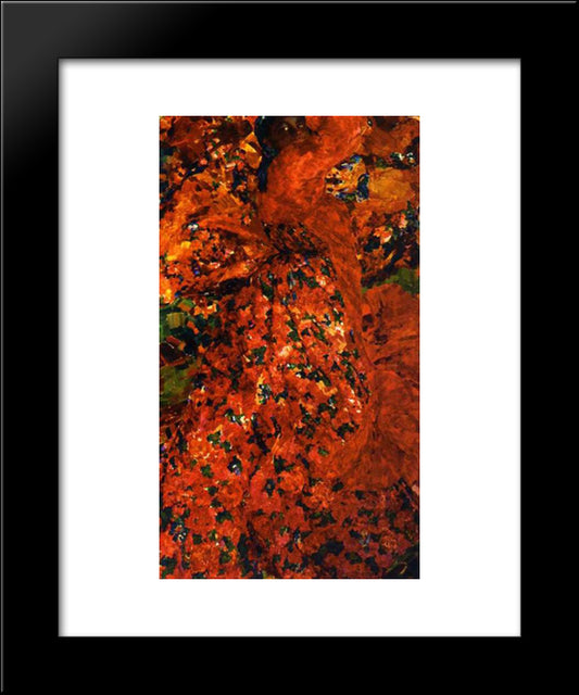 Dancing Woman 20x24 Black Modern Wood Framed Art Print Poster by Malyavin, Filipp