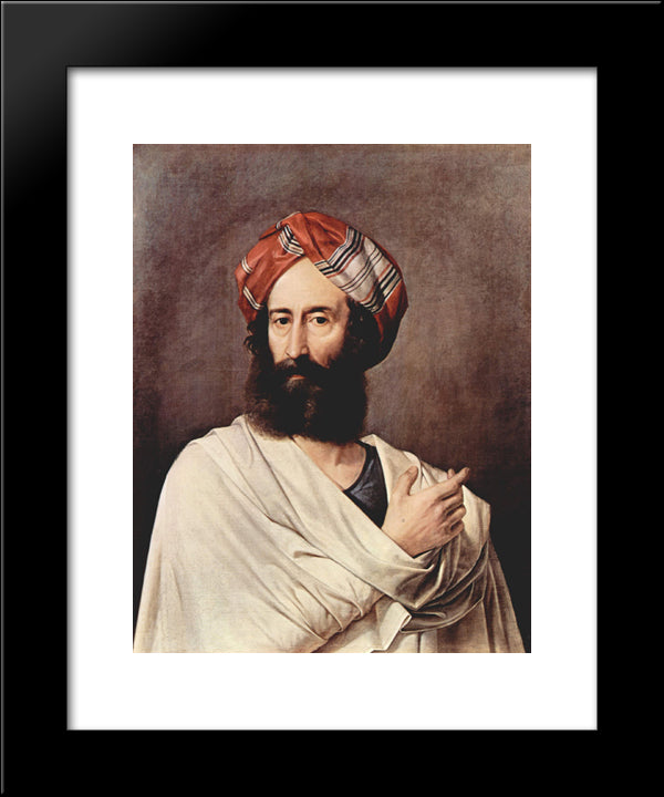 Ephraim 20x24 Black Modern Wood Framed Art Print Poster by Hayez, Francesco