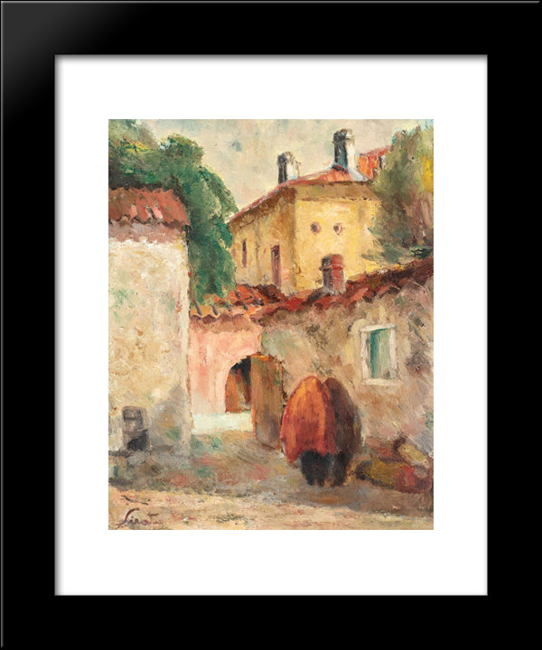 Tatar Women In Mangalia 20x24 Black Modern Wood Framed Art Print Poster by Sirato, Francisc