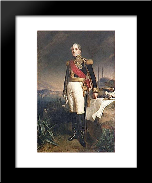 Francois-Horace 20x24 Black Modern Wood Framed Art Print Poster by Winterhalter, Franz Xaver