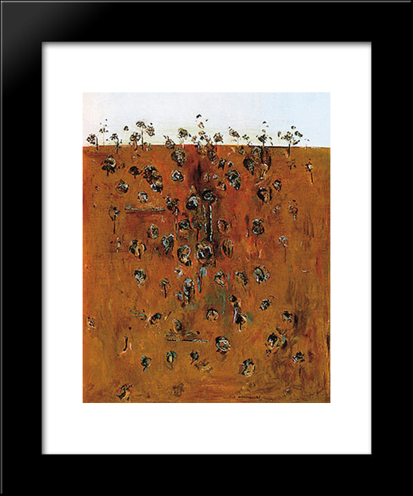 Upwey Landscape Ii 20x24 Black Modern Wood Framed Art Print Poster by Williams, Fred