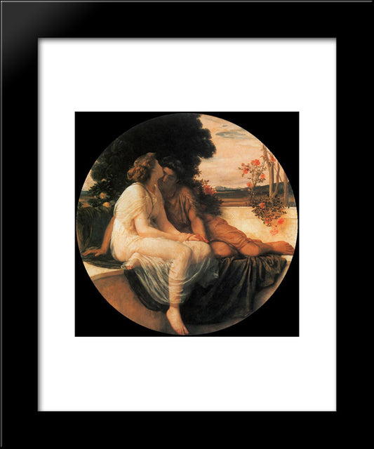 Acme And Septimius 20x24 Black Modern Wood Framed Art Print Poster by Leighton, Frederic