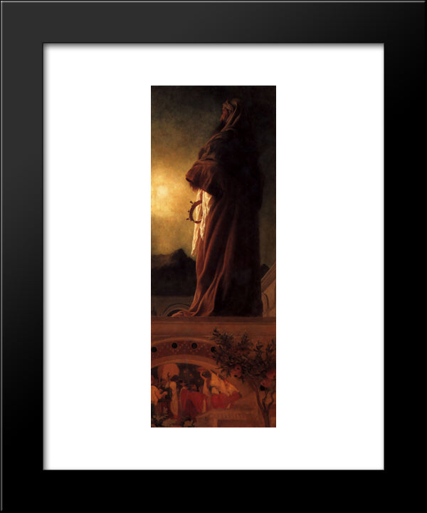 Joseph 20x24 Black Modern Wood Framed Art Print Poster by Leighton, Frederic