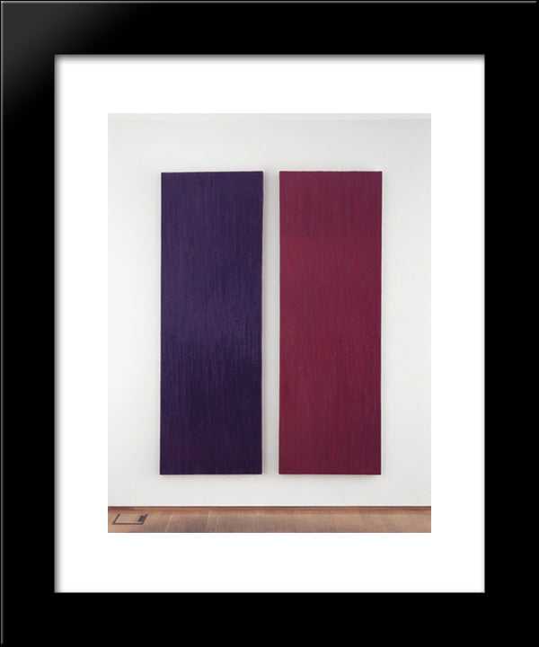 Eloge Aux Mains 20x24 Black Modern Wood Framed Art Print Poster by Thursz, Frederic Matys