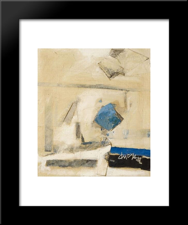 Fenetre 20x24 Black Modern Wood Framed Art Print Poster by Thursz, Frederic Matys