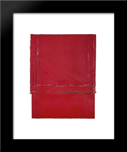 Vermilion - California - Levels Of Meaning #4B 20x24 Black Modern Wood Framed Art Print Poster by Thursz, Frederic Matys