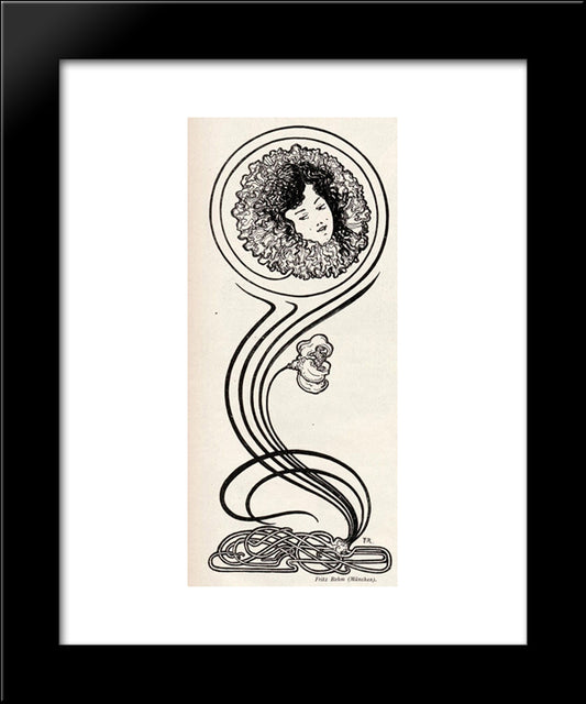 Jugend Magazine 20x24 Black Modern Wood Framed Art Print Poster by Rehm, Fritz