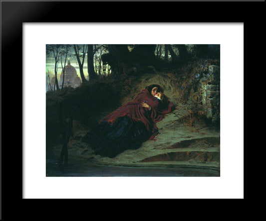 Abandoned 20x24 Black Modern Wood Framed Art Print Poster by Bronnikov, Fyodor