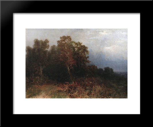 Autumn 20x24 Black Modern Wood Framed Art Print Poster by Vasilyev, Fyodor