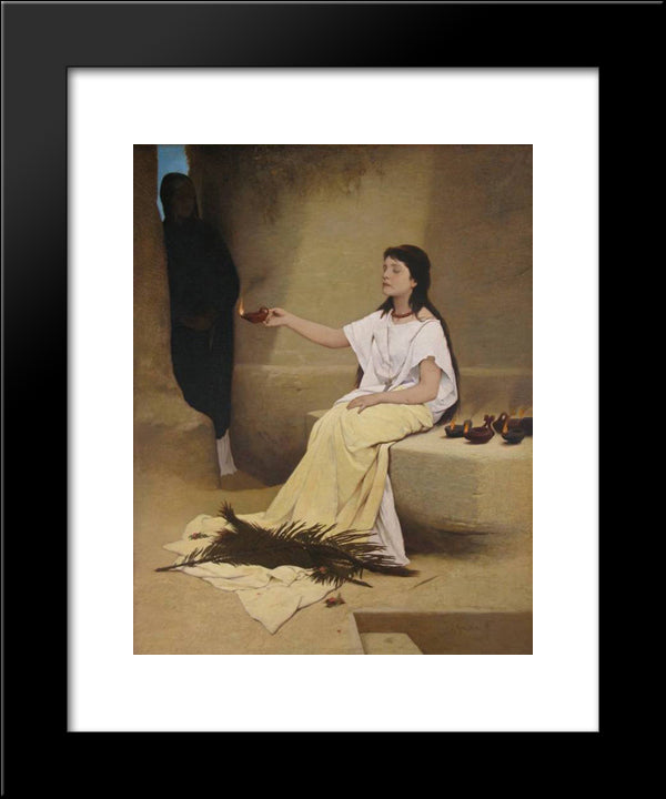 Light 20x24 Black Modern Wood Framed Art Print Poster by Max, Gabriel von