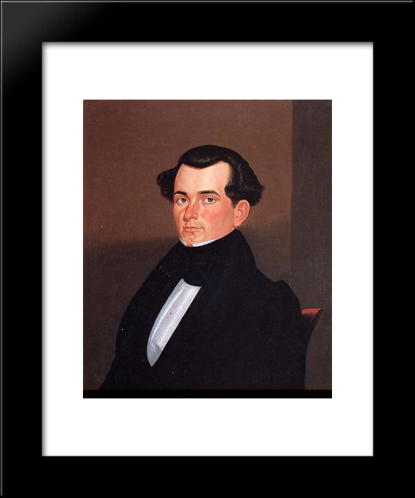 Major James Sidney Rollins 20x24 Black Modern Wood Framed Art Print Poster by Bingham, George Caleb