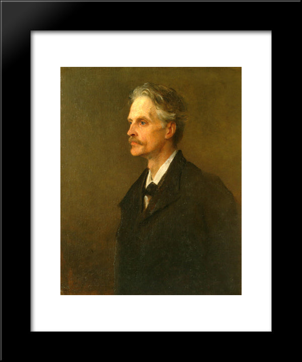 Gerald Balfour, 2Nd Earl Of Balfour 20x24 Black Modern Wood Framed Art Print Poster by Watts, George Frederick