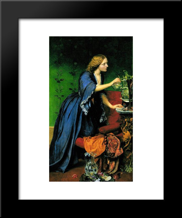 Jane Senior 20x24 Black Modern Wood Framed Art Print Poster by Watts, George Frederick