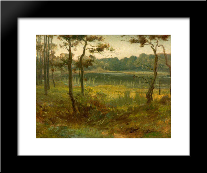 Landscape 20x24 Black Modern Wood Framed Art Print Poster by Mason, George Hemming