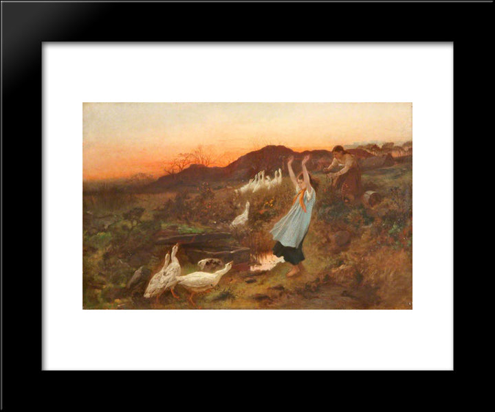 The Gander 20x24 Black Modern Wood Framed Art Print Poster by Mason, George Hemming