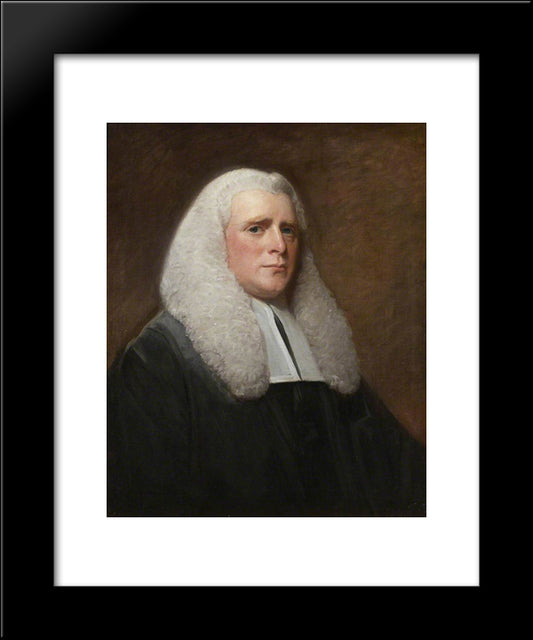 Judge Sir John Wilson 20x24 Black Modern Wood Framed Art Print Poster by Romney, George