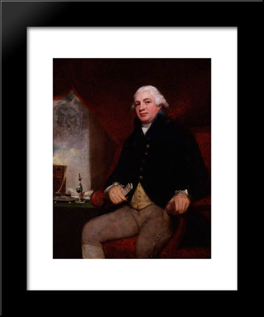 Robert Raikes 20x24 Black Modern Wood Framed Art Print Poster by Romney, George