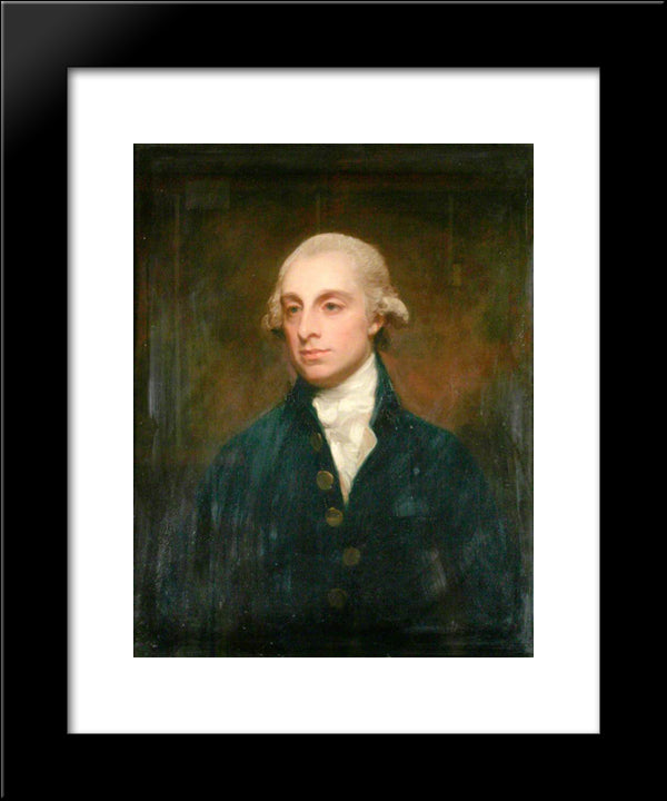 Sir Robert John Buxton, 1St Bt 20x24 Black Modern Wood Framed Art Print Poster by Romney, George