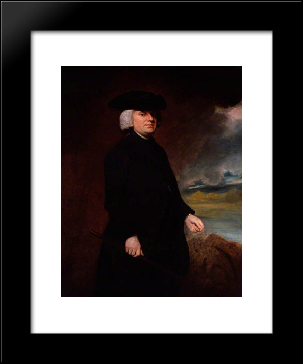 William Paley 20x24 Black Modern Wood Framed Art Print Poster by Romney, George