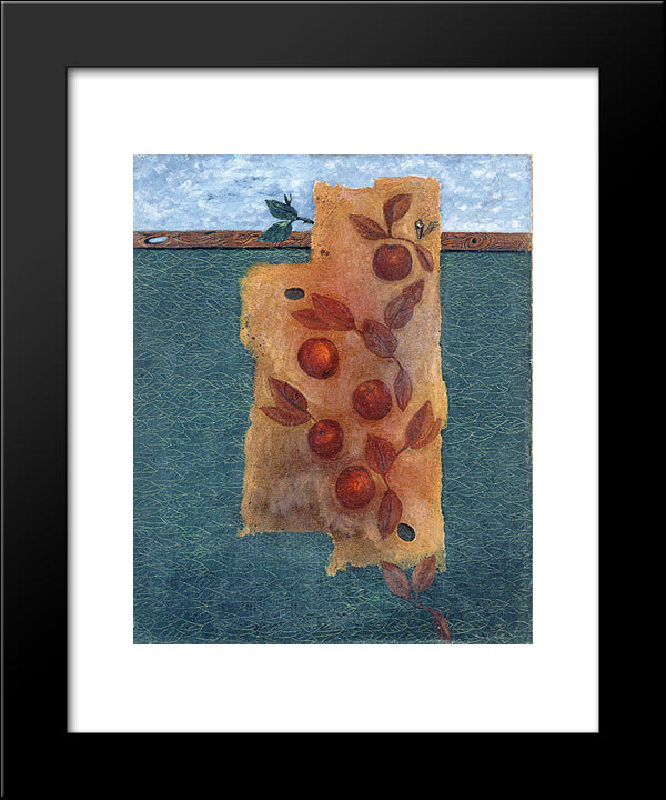 Avant Le Festin 20x24 Black Modern Wood Framed Art Print Poster by Papazoff, Georges