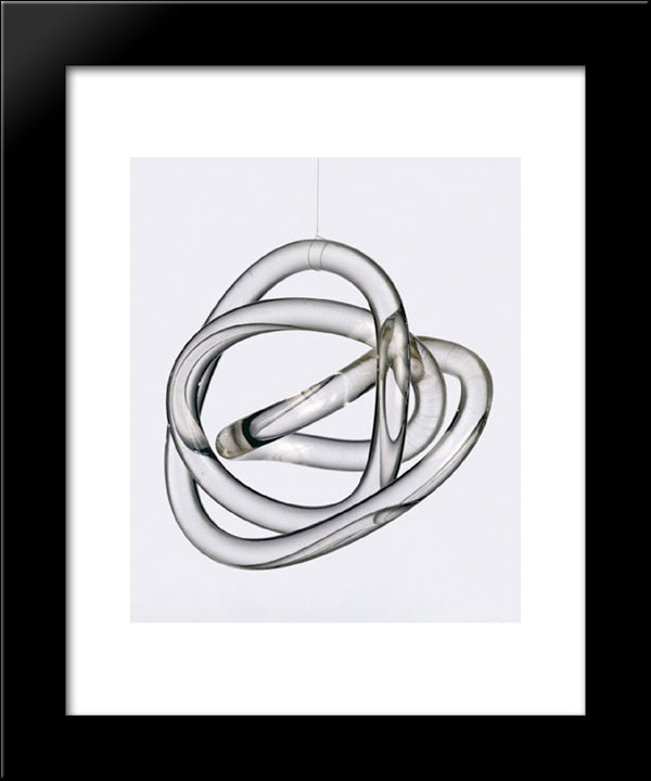 Cocoon, Chrysalis, Embryonic 20x24 Black Modern Wood Framed Art Print Poster by Vantongerloo, Georges