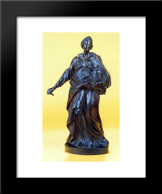 Mathilde Of Tuscany Sun 20x24 Black Modern Wood Framed Art Print Poster by Reynolds, Joshua