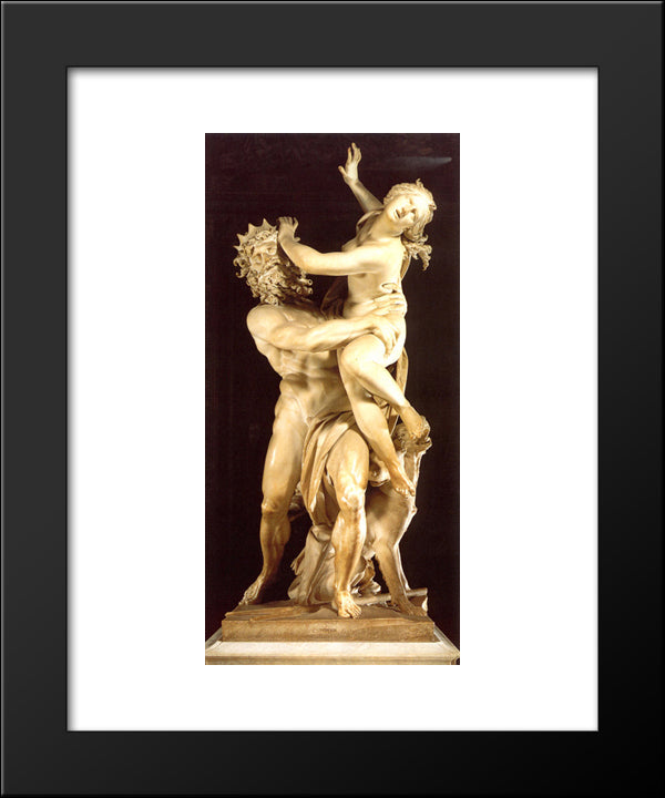 Rape Of Proserpine 20x24 Black Modern Wood Framed Art Print Poster by Reynolds, Joshua