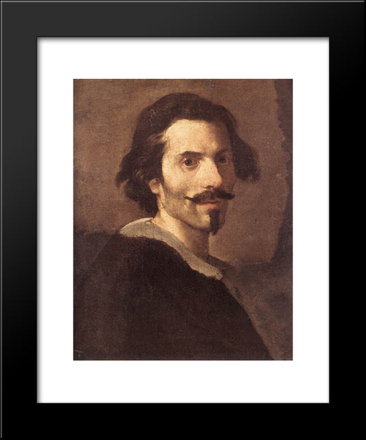 Self-Portrait As A Mature Man 20x24 Black Modern Wood Framed Art Print Poster by Reynolds, Joshua