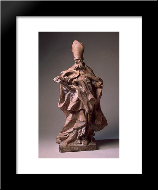 St. Augustine 20x24 Black Modern Wood Framed Art Print Poster by Reynolds, Joshua