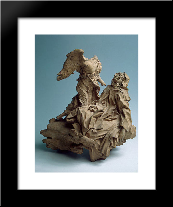 The Ecstasy Of St. Teresa 20x24 Black Modern Wood Framed Art Print Poster by Reynolds, Joshua