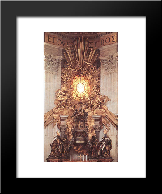 The Throne Of Saint Peter 20x24 Black Modern Wood Framed Art Print Poster by Reynolds, Joshua