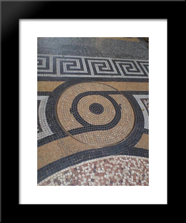 Galerie Vivienne 20x24 Black Modern Wood Framed Art Print Poster by Facchina, Giandomenico