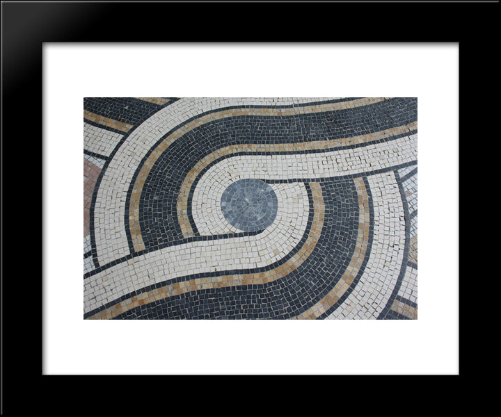 Paris Petit Palais 20x24 Black Modern Wood Framed Art Print Poster by Facchina, Giandomenico