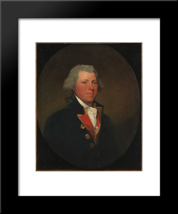 James Delancey 20x24 Black Modern Wood Framed Art Print Poster by Stuart, Gilbert