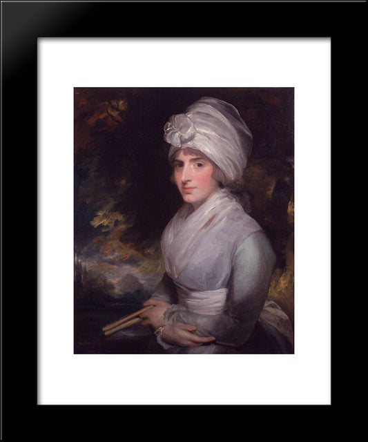 Sarah Siddons (Nee Kemble) 20x24 Black Modern Wood Framed Art Print Poster by Stuart, Gilbert