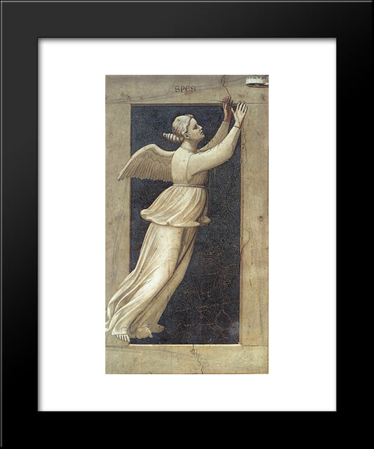 Hope 20x24 Black Modern Wood Framed Art Print Poster by Giotto