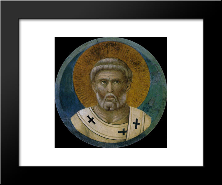 St. Paul 20x24 Black Modern Wood Framed Art Print Poster by Giotto