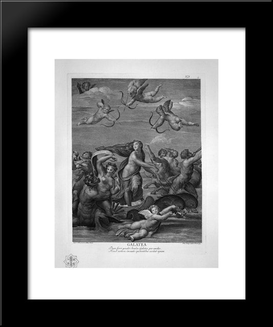 Nativity 20x24 Black Modern Wood Framed Art Print Poster by Piranesi, Giovanni Battista