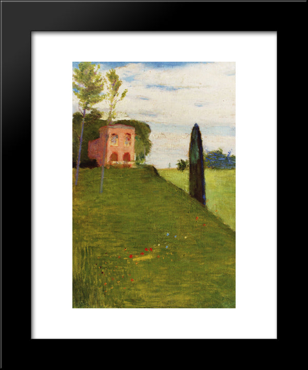 Mansion 20x24 Black Modern Wood Framed Art Print Poster by Grigoriy, Goldstein