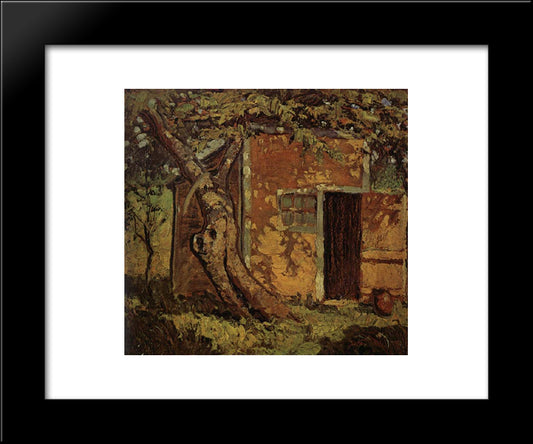 The Tree 20x24 Black Modern Wood Framed Art Print Poster by Wood, Grant