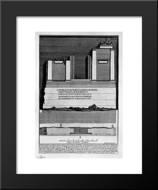 Dido And Aeneas 20x24 Black Modern Wood Framed Art Print Poster by Reni, Guido